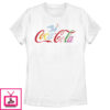 Women’S Coca Cola Unity Rainbow Dove Logo T-Shirt