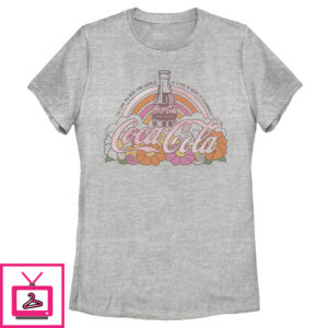 Women’S Coca Cola Unity Rainbow Logo T-Shirt