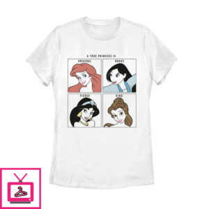 Women’S Disney Princesses True Qualities T-Shirt