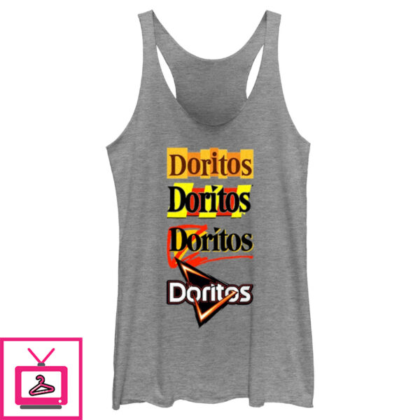 Women’S Doritos Logo Evolution Racerback Tank Top