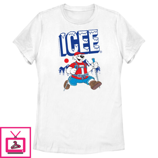 Women’S Icee Bear Happy Hiking T-Shirt