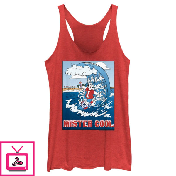 Women’S Icee Bear Mister Cool Racerback Tank Top