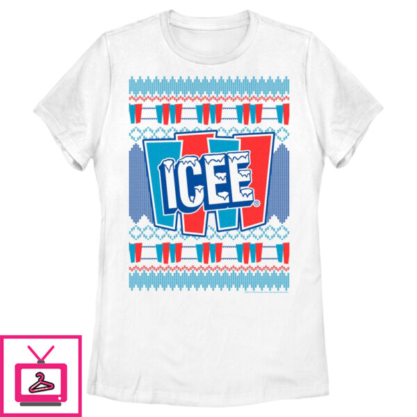 Women’S Icee Retro Ugly Sweater T-Shirt