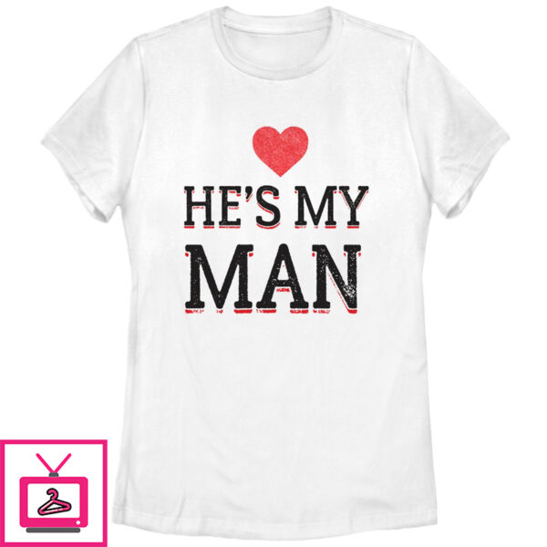 Women’S Lost Gods He’S My Man T-Shirt