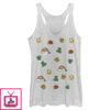 Women’S Lost Gods St. Patrick’S Day Icons Racerback Tank Top