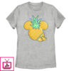 Women’S Mickey & Friends Pineapple Logo T-Shirt