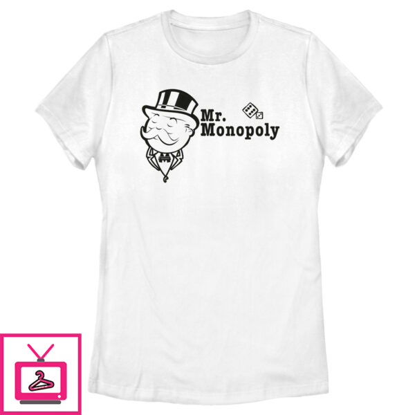 Women’S Monopoly Classic Uncle Pennybags T-Shirt