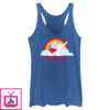 Women’S Paul Frank Ellie Rainbow Racerback Tank Top