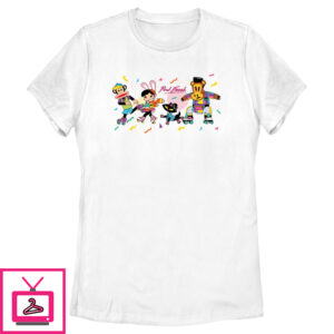 Women’S Paul Frank Julius And Friends T-Shirt