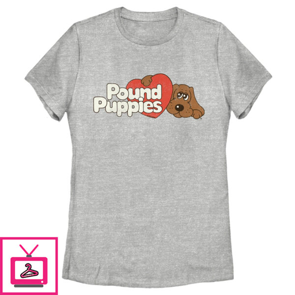 Women’S Pound Puppies Classic Logo T-Shirt