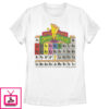 Women’S Power Rangers Periodic Table Of Heroes T-Shirt