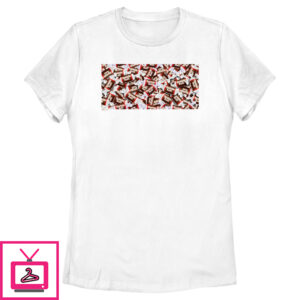 Women’S Tootsie Roll Classic Candy Collage T-Shirt