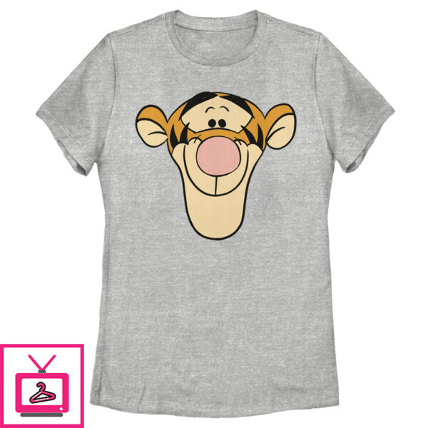 Women’S Winnie The Pooh Tigger Big Face T-Shirt