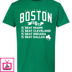 2023-24 Boston Checklist T-Shirt