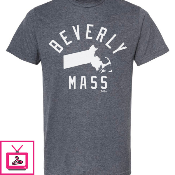 Beverly, Mass Commonwealth Shape T-Shirt