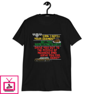 Can I Refill Your Eggnog Short-Sleeve Unisex T-Shirt