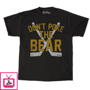 Don’T Poke The Bear Heather Black T-Shirt