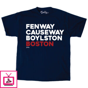 Fenway Causeway Boylston Boston – Baseball – T-Shirt