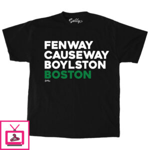 Fenway Causeway Boylston Boston – Basketball – T-Shirt