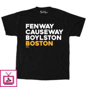 Fenway Causeway Boylston Boston – Hockey – T-Shirt