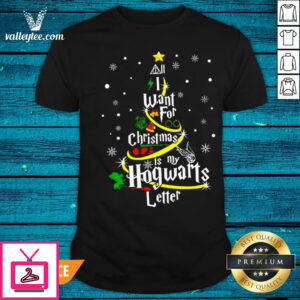 I Want For Christmas Is My Hogwarts Letter Tree T-Shirt