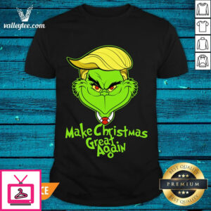 Lovely Awesome Grinch Trump Make Christmas Great Again T-Shirt