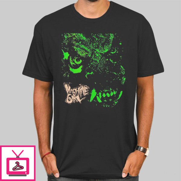 Machine Girl Merch Wolf Breakcore T-Shirt Cheap