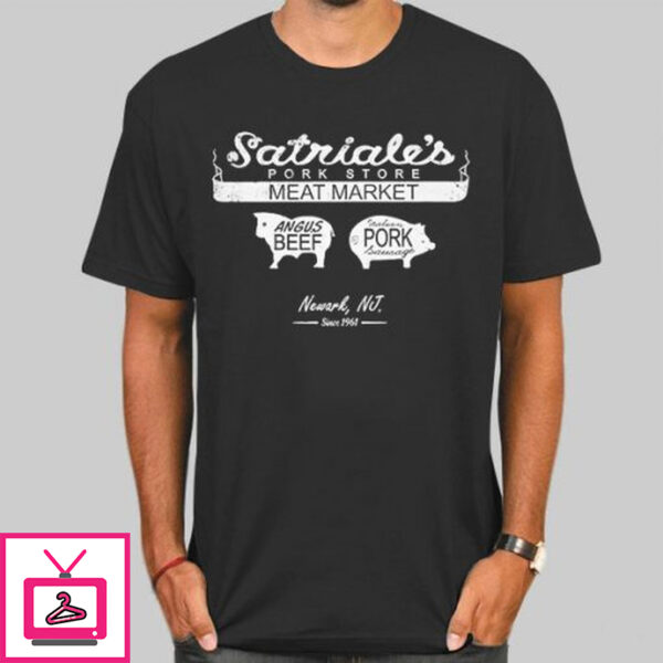 Meat Market Satriale’S Pork Store T-Shirt Cheap