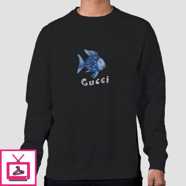 Mega Yacht Rainbow Fish T-Shirt Cheap