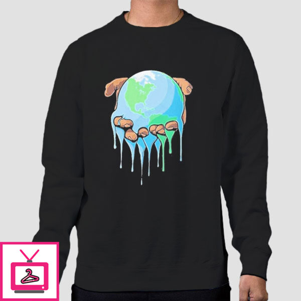 Melted The World Is Yours T-Shirt Cheap