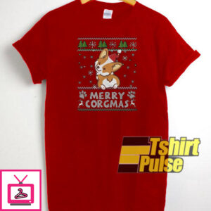 Merry Corgmas T-Shirt For Men And Women Tshirt