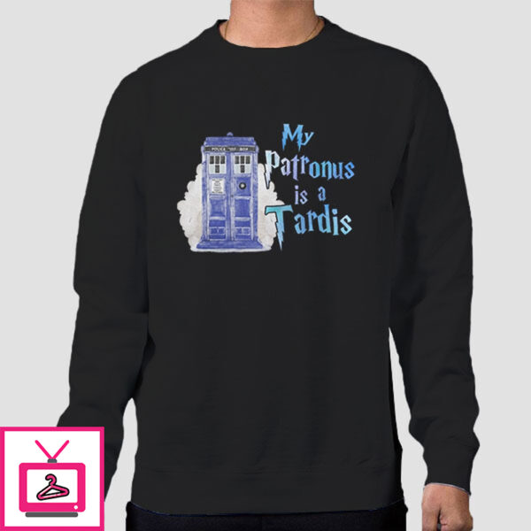 My Patronus Is A Tardis Sweatshirt Cheap – Cute Shirts – Tshirt Pulse