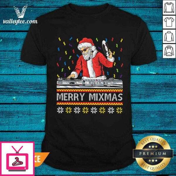 Perfect Santa Claus Music Merry Mimas Ugly Christmas T-Shirt