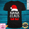 Premium Santa Claus Nana Claus Christmas T-Shirt
