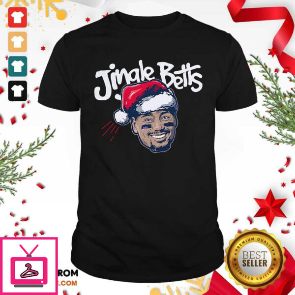 Pretty Jingle Betts Christmas Los Angeles Mlbpa Licensed T-Shirt