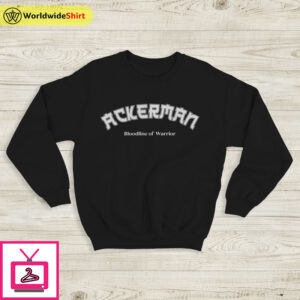 Ackerman Bootleg Sweatshirt Attack On Titan Shirt Shingeki no Kyojin Shirt