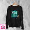 Adventure Time Sweatshirt Cartoon BMO Sweater Animated Character