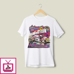 Andy Hillenburg Stp World Of Outlaws Sprint Car Racing Art T-Shirt