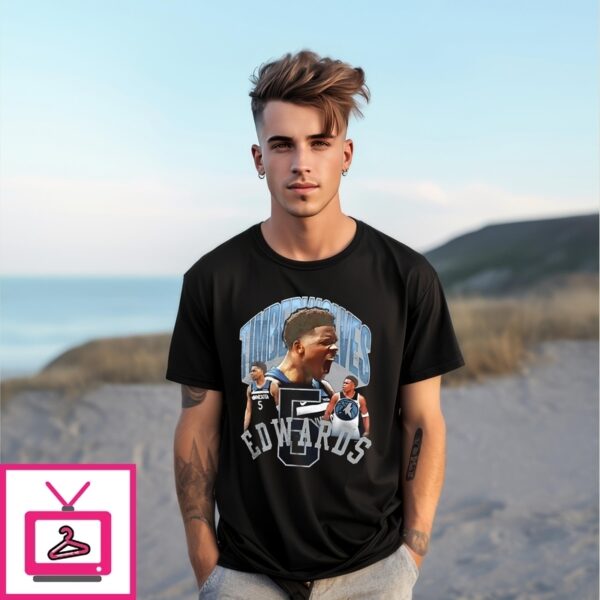 Anthony Edwards Minnesota Timberwolves Nba Basketball Player Notorious T-Shirt