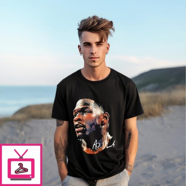 Anthony Edwards Nba Big Face Signature T-Shirt