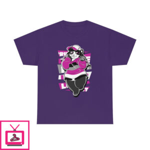 Asexual Pride Casey Panda – T-Shirt