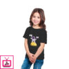 Astronaut Kid Cotton T-Shirts For Girls