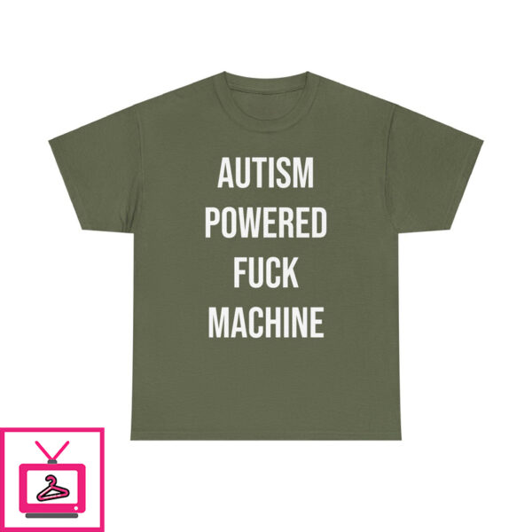 Autism Powered Tee – Funny Cotton Streetwear Tshirt