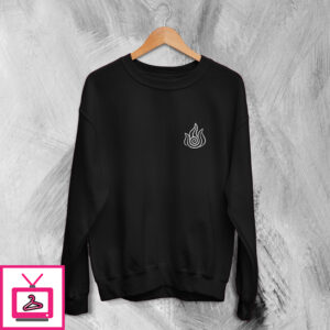 Avatar The Legend of Aang Sweatshirt Fire Element Sweater Avatar Anime Merch