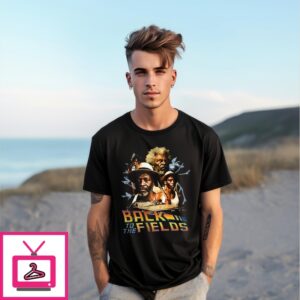 Back To The Fields Vintage Bootleg Style T-Shirt