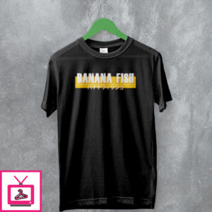 Banana Fish T-Shirt Ash Lynx Shirt バナナフィッシュ Anime Manga Merch