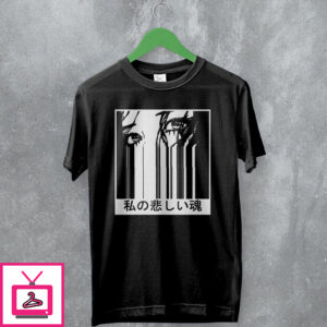 Battle Angel Alita T-Shirt My Sad Soul Shirt Gally Gunnm Yukito Kishiro