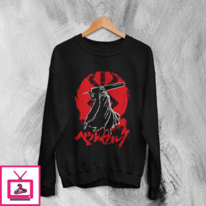Berserk Sweatshirt Anime Guts Sweater Dark Fantasy Berserk Manga Merch