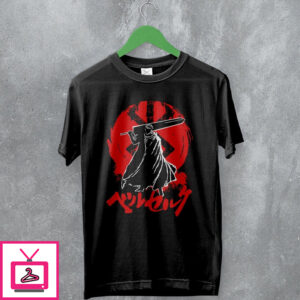 Berserk T-Shirt Anime Guts Shirt Dark Fantasy Berserk Manga Merch