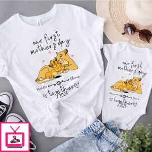 Best Mom Ever Custom Name Lion King Shirt